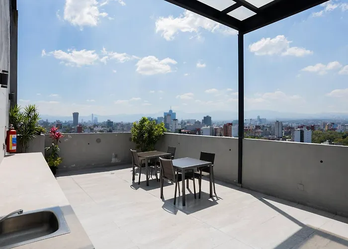 Lovely 3-bedroom With Pool & Gym In Roma Norte Apartment