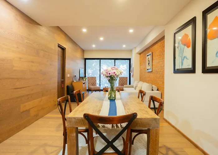 Lovely 3-bedroom With Pool & Gym In Roma Norte Apartment Mexico City